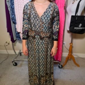 Gorgeous Medallion Border Dress